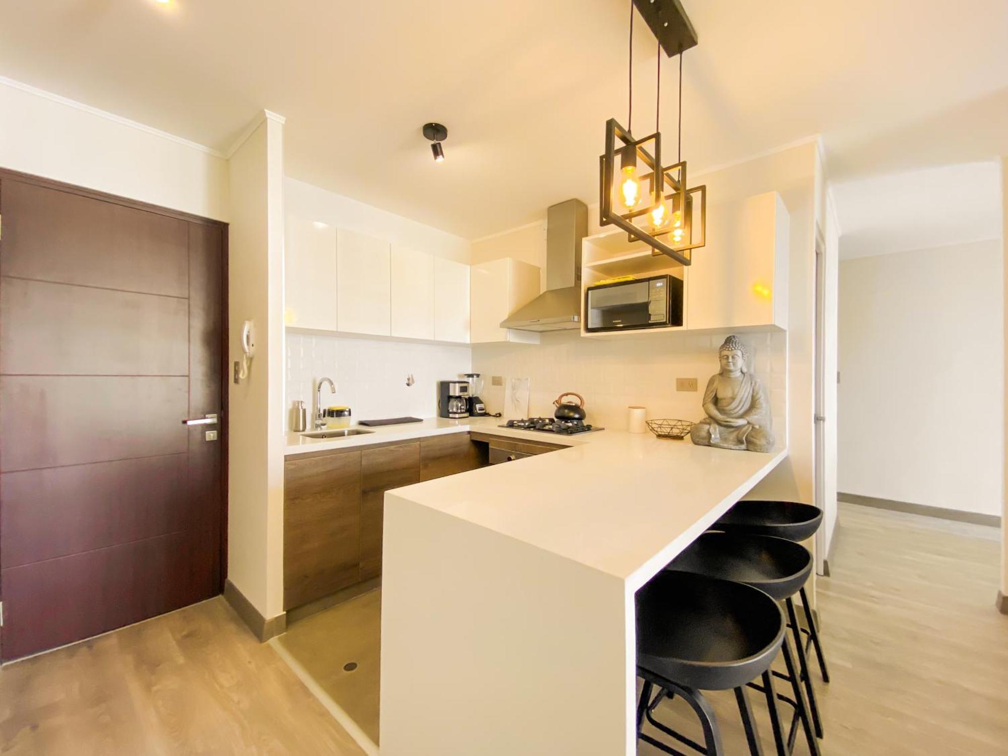 Apartamento Designer - Downtown Miraflores W/parking! *